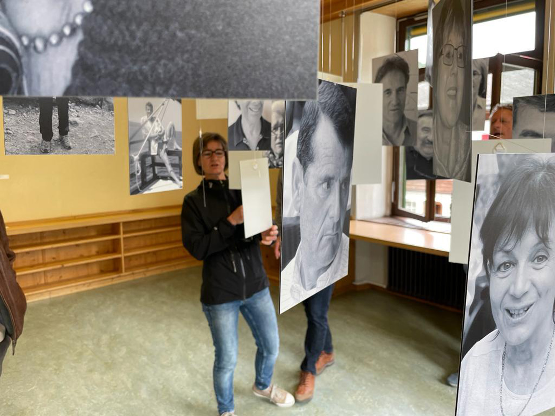 Ausstellungsansicht Klassenzusammenkunft